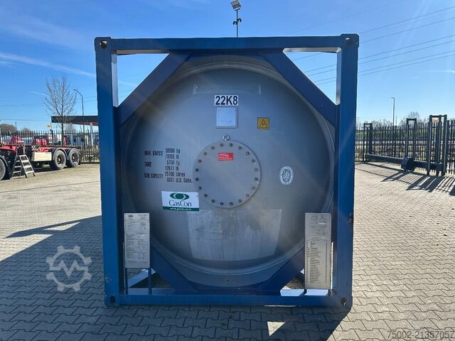 Contenitore cisterna Diversen 20FT ISO T50 Gastank / T50 / 25.000L / MAWP: 15...