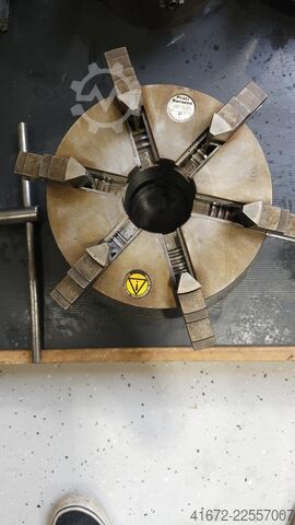 Mandril de fixação PRATT BURNERD 6-Backenfutter - 1260-02505