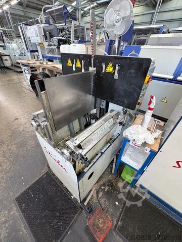 Invoermachine ODM ‘Sticker’ Casing-in Machine + ‘Smasher’