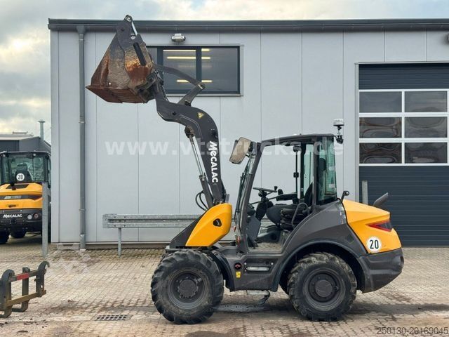 Kerekes rakodó MECALAC AS 600 Gabel + Schaufel erst 744 Std.