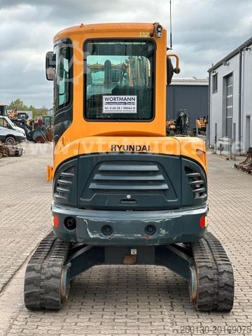 Mini excavator HYUNDAI Robex 35Z-9A Minibagger Schwenklöffel 867 Std.