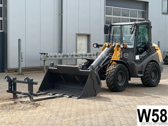 Kolový nakladač MECALAC AX 850 4x4 Schaufel Greifschaufel 8 Std.