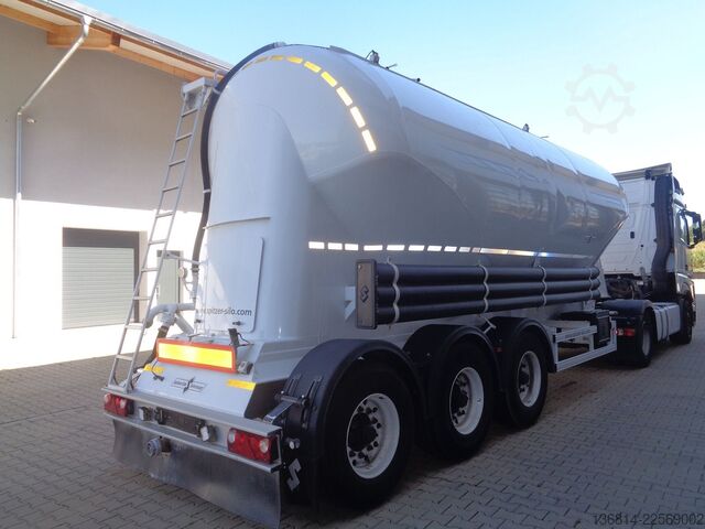 Szállító siló félpótkocsi SPITZER SF 2734/2P Silo 34.000 L 2 Kammern Liftachse