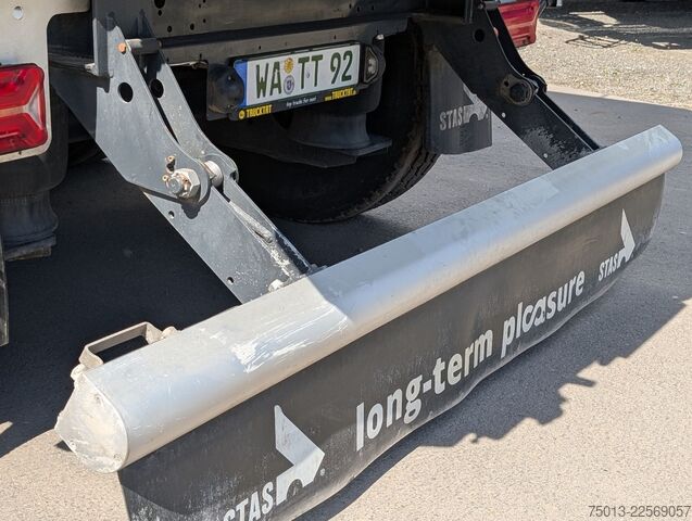 Sklopný návěs STAS 55 cbm HardoX AGRAR,  7 to. leer, Kombitüren