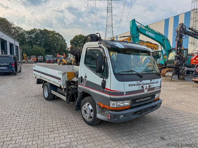 Furgonetka pick-up FUSO Canter Pritsche + Kran