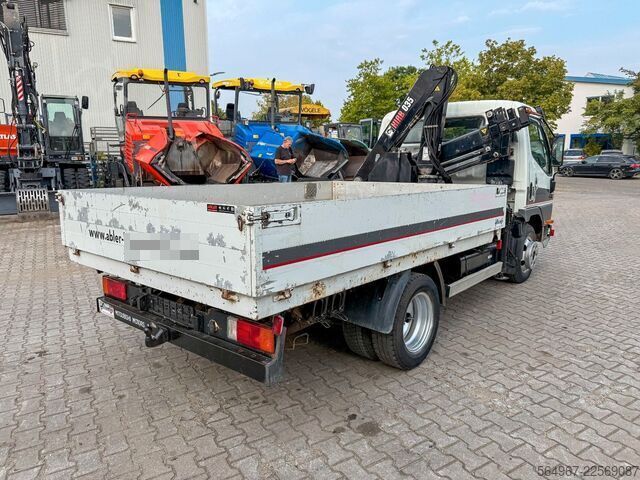 Furgonetka pick-up FUSO Canter Pritsche + Kran
