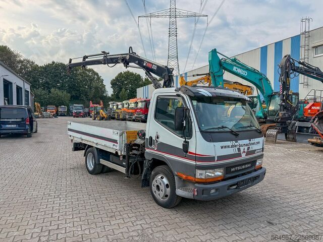Furgonetka pick-up FUSO Canter Pritsche + Kran