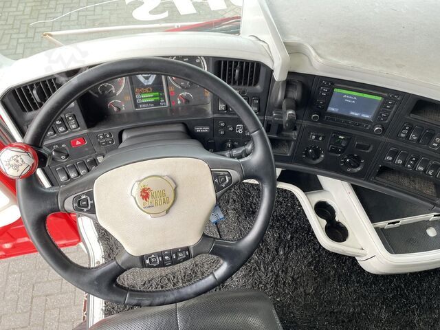 Transportador de madeira Scania R730 Woodtransport / 6x4 / Hiab Crane / Retarde...
