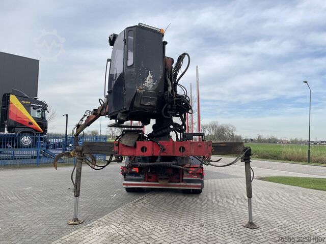 Transportador de madera Scania R730 Woodtransport / 6x4 / Hiab Crane / Retarde...