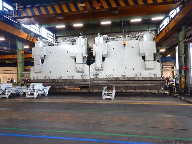 Hidraulikus élhajlító présgépek GWF - Heavy Duty 4000 ton x 16 500 mm CNC