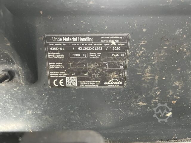 Stivuitoare diesel Linde H30D-01