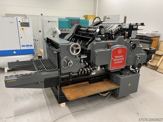 Skládací stroj Heidelberg Cylinder S 54×72 Automatic Die-Cutting Machine