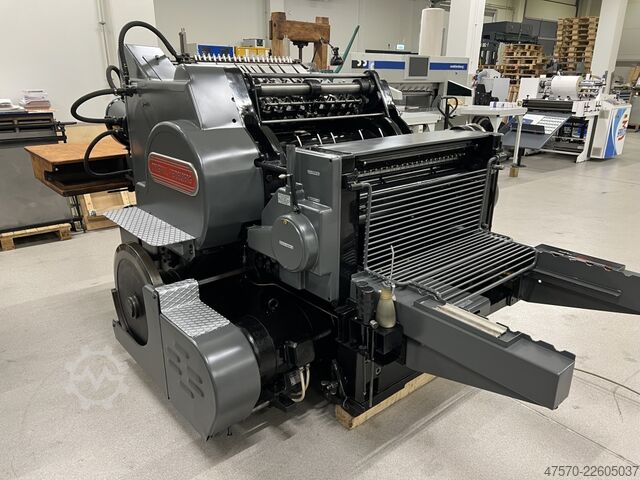 Skládací stroj Heidelberg Cylinder S 54×72 Automatic Die-Cutting Machine
