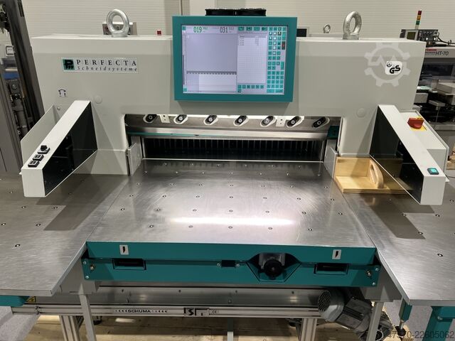 μηχάνημα κοπής χαρτιού Perfecta 92 TS ASE Paper Cutting Machine