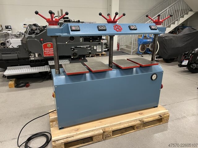 Hydraulisk bokbinderipress Lechner IV B Hydraulic Bookbinding Press