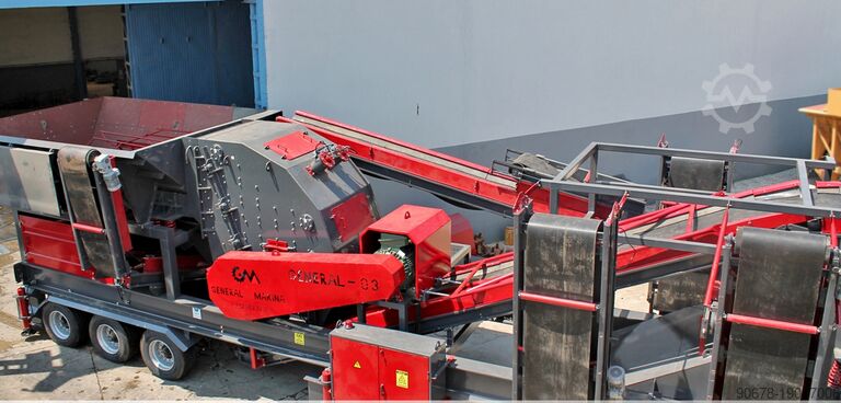 Mobil Taş Kırma ve Eleme Tesisi General Makina GNR 03