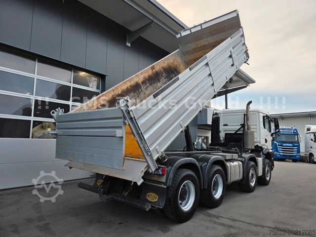 Kiepwagen MAN TGS 35.470 / 8X4 / Meiller / Bordmatik