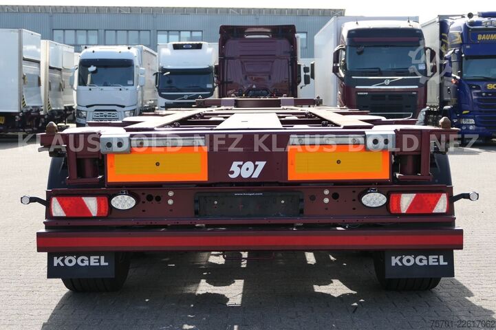 Semi-remorque à carrosserie interchangeable KÖGEL Port 45 BDF Multi Chassis Liftachse max. 41,00 t