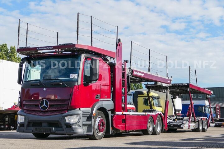 Autószállító teherautó MERCEDES-BENZ Actros 2343 Autotransp. Kässbohrer Supertrans
