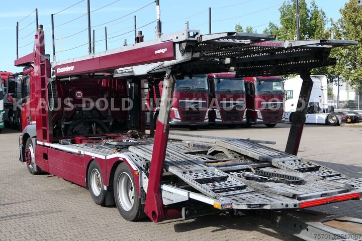 Autószállító teherautó MERCEDES-BENZ Actros 2343 Autotransp. Kässbohrer Supertrans