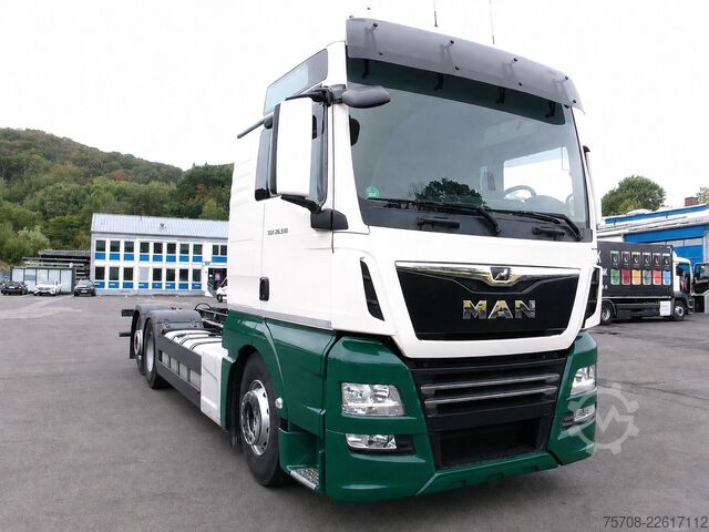 Wechselfahrgestell LKW MAN 26.510 TGX*Retarder*Standklima*XXL FHS*Navi*7,4m