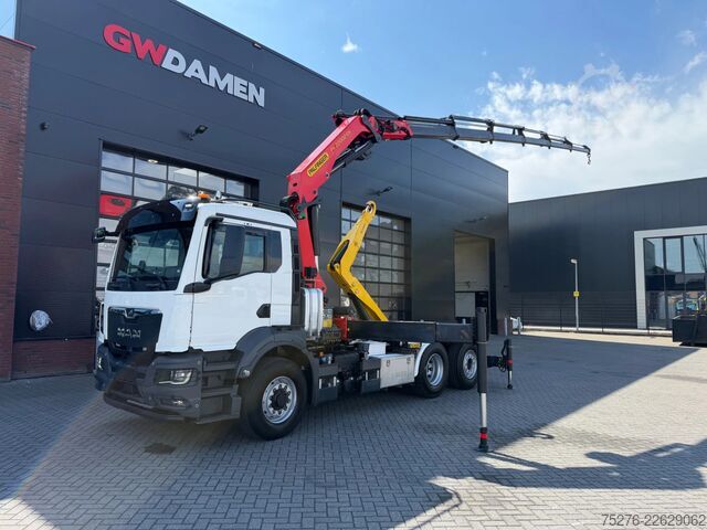 Sistema de braço de gancho MAN TGS 26.510 6x4-4 Abroller/PK22002 Seilwinde