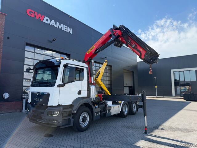 Hakenarmsystem MAN TGS 26.510 6x4-4 Abroller/PK22002 Seilwinde