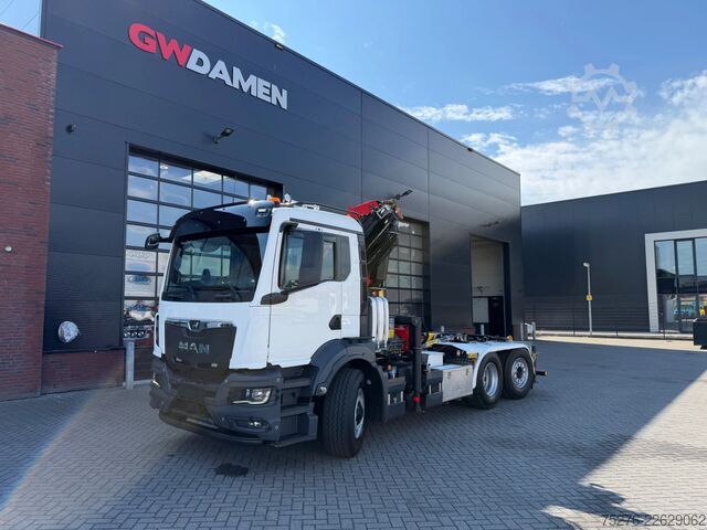 Hakenarmsystem MAN TGS 26.510 6x4-4 Abroller/PK22002 Seilwinde