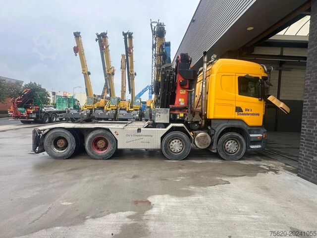 Ciężarówka z dźwigiem Scania R620 8X4 TREKKER met PALFINGER PK88002 EH S410-...