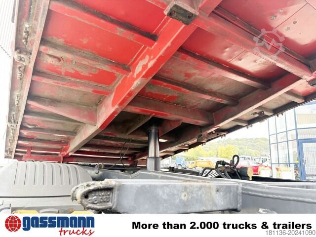 Transporter mit Kipper Mercedes-Benz Atego 818 K 4x2 mit Kran Palfinger PK 6500, 2x AHK