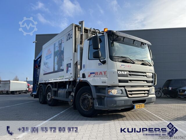 Όχημα συλλογής απορριμμάτων DAF CF 75 250 EEV / Haller X2C MEKAV 20 m3 / Garbag...