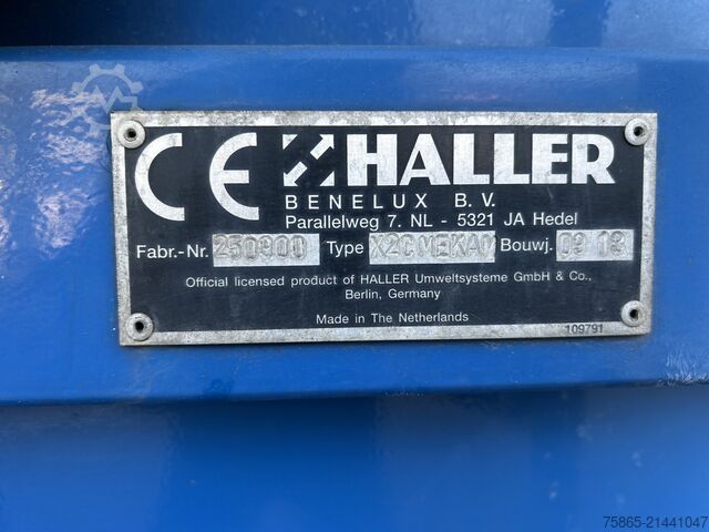 Όχημα συλλογής απορριμμάτων DAF CF 75 250 EEV / Haller X2C MEKAV 20 m3 / Garbag...