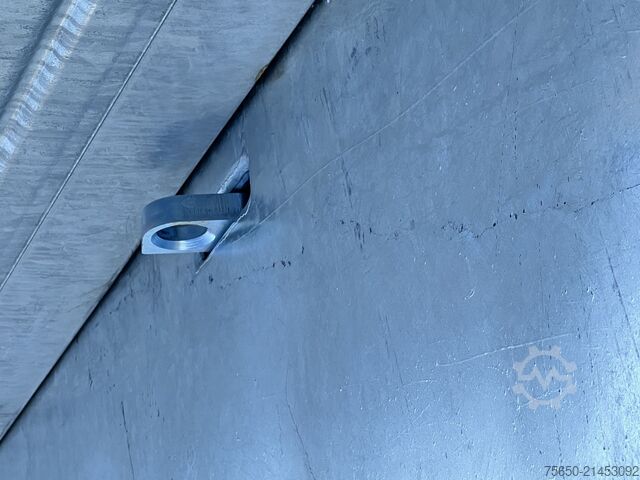 Kiepaanhangwagen Möslein TTD 19 B  19 t Tandemkipper- Tieflader hydraulischer Klappe Breitbereifung