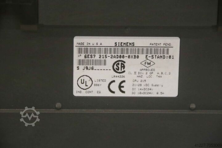 Kompakt készülék Siemens 6ES7 215-2AD00-OXBO