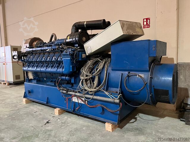 MWM kogenerációs üzem MWM TBG 620 V16