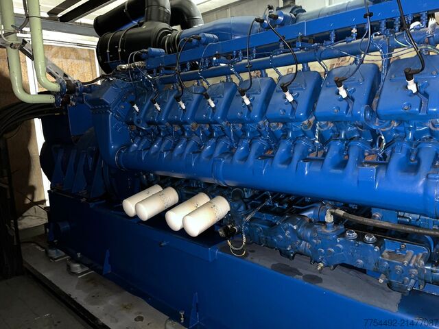 MWM kogenerációs üzem MWM TBG 620 V16