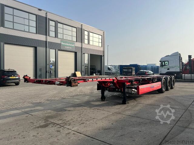 Přeprava kontejnerů Krone SD / Genset / BPW + Drums