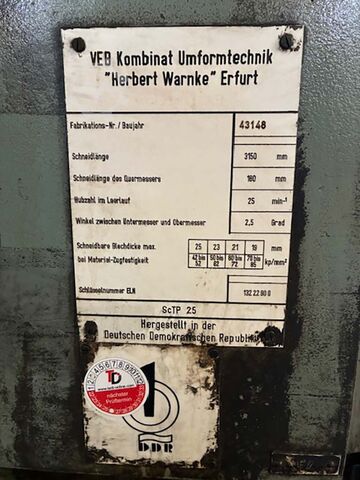  WMW Herbert Warnke ScTP 25