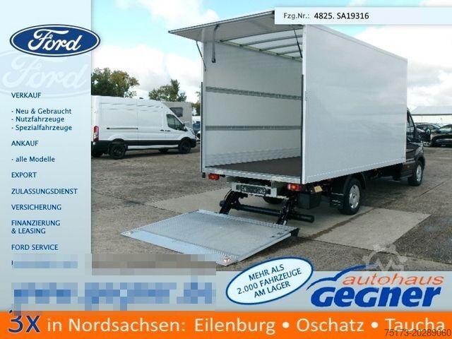 Vrachtwagen met bakwagen FORD Transit 350L4 Trend ATHeckantr. Koffer LWB Kam