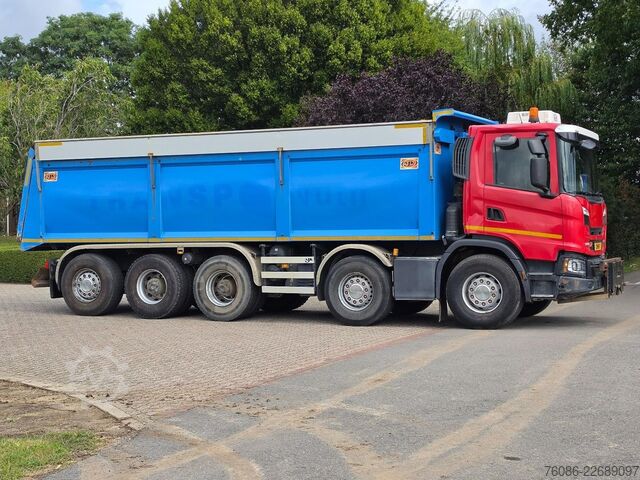 Ανατρεπόμενο φορτηγό Scania G450 XT!!10x4 !!AJK KIPPER!!MILIEUKAP!!