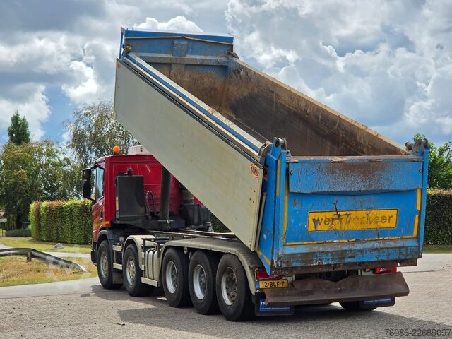 Ανατρεπόμενο φορτηγό Scania G450 XT!!10x4 !!AJK KIPPER!!MILIEUKAP!!