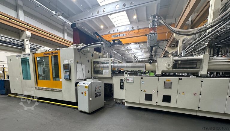 Spuitgietmachine Krauss Maffei KM 1100-12000 MX