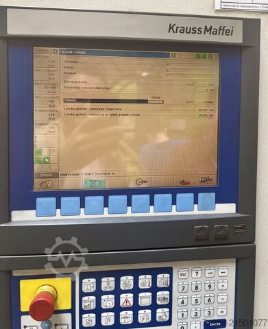 Spuitgietmachine Krauss Maffei KM 1100-12000 MX