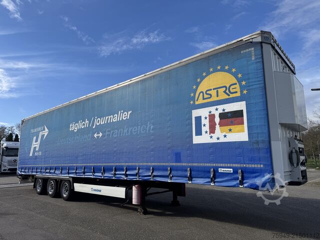 SD MegaLiner, 3m, hefdak, BPW-assen Krone SD MegaLiner, 3m, Hubdach, BPW Achsen