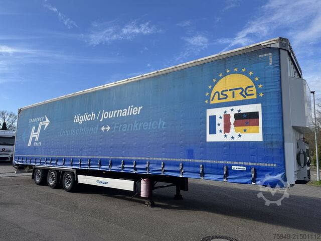 SD MegaLiner, 3m, hefdak, BPW-assen Krone SD MegaLiner, 3m, Hubdach, BPW Achsen