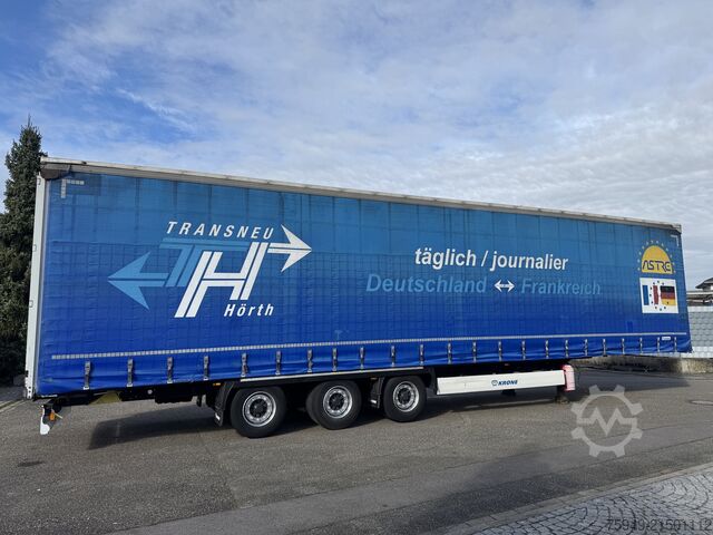 SD MegaLiner, 3m, hefdak, BPW-assen Krone SD MegaLiner, 3m, Hubdach, BPW Achsen