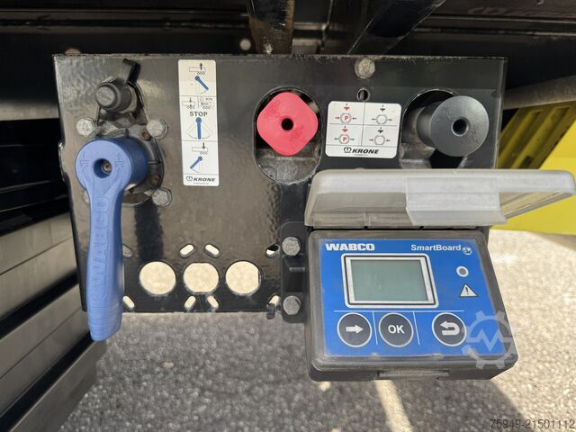 SD MegaLiner, 3m, hefdak, BPW-assen Krone SD MegaLiner, 3m, Hubdach, BPW Achsen