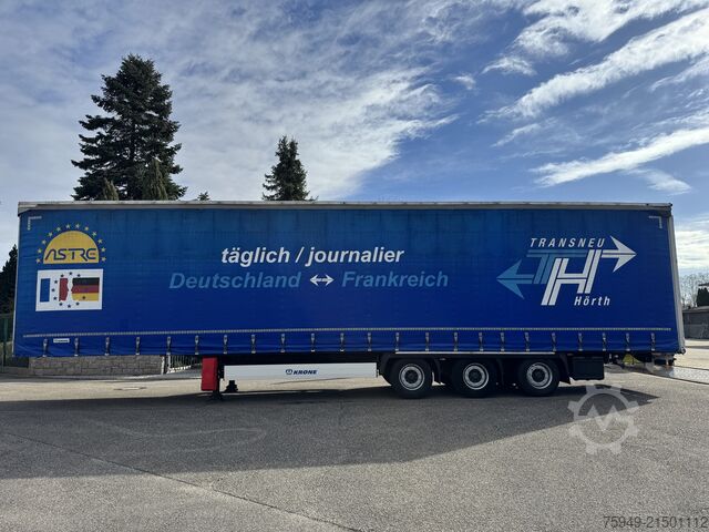 SD MegaLiner, 3m, hefdak, BPW-assen Krone SD MegaLiner, 3m, Hubdach, BPW Achsen