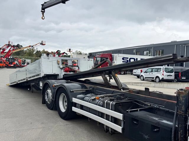 Bergingsvoertuig DAF CF 75.310 SCHUIFPLATEAU+LAADKRAAN TOPSTAAT