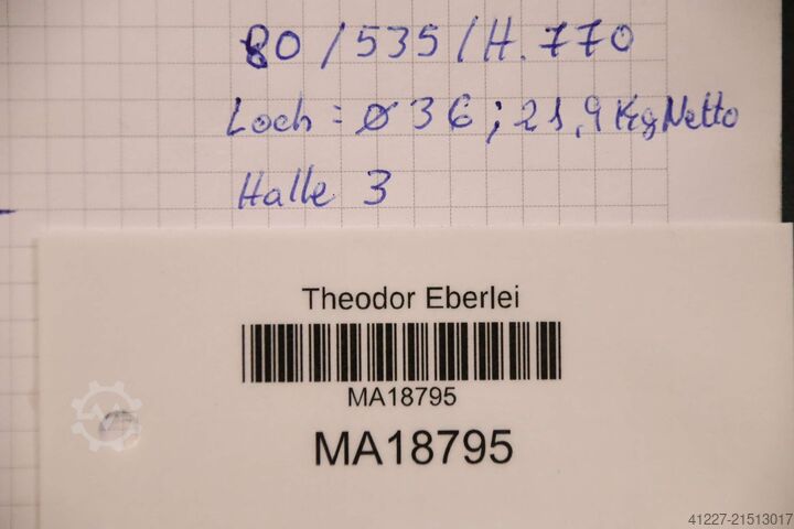 Telescopic arm drill holder unbekannt Aufnahme Ø 36 mm